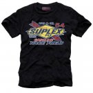 T-Shirt Vintage Flying Suplex Fly Gas&Oil 54 Gasoline Race FS 06 M