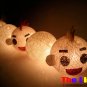  Set of 20 PCs. Dall and Color Thread Balls String Light for party and Christmas