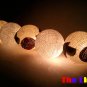  Set of 20 PCs. Dall and Color Thread Balls String Light for party and Christmas