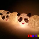  Set of 20 PCs. Dall and Color Thread Balls String Light for party and Christmas