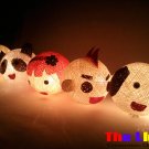  Set of 20 PCs. Dall Thread Balls String Light for party and Christmas