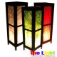 15" Mulberry Paper and Bamboo Table Lantern