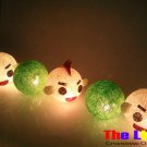  Set of 20 PCs. Dall and Color Thread Balls String Light for party and Christmas