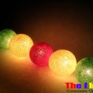 ping Set of 20 PCs. Multicolor Thread Balls String Light for party and Christmas