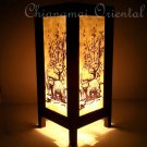 11"High Elephant Life Mulberry Paper Lantern Lamp Light