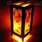 11"High Bamboo & Sun Mulberry Paper Lantern Lamp Light