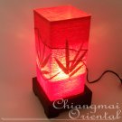 Red Modern Thread Table Lantern with Lamp light &wire