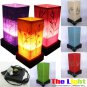 Red Modern Thread Table Lantern with Lamp light &wire