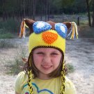 Customize a Crazy Owl Hat - any color- any size