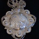 Silver Concho Pendant (A.C.#5)