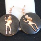 Copper Cowgirl Concho Earrings (A.E. #5)
