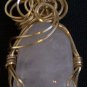 Quartz Pendant wrapped with 14k Gold Filled Wire (AG#29)