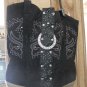 Black Suede Cowboy Boot Purse (AB#9)