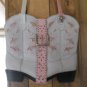 White "Cowgirl Tuff" Boot Purse (AB#16)
