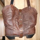Brown Dingo Cowboy Boot Purse (AB#54)