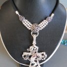 Cross Bling Pendant Necklace (AN#22)