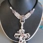 Cross Bling Pendant Necklace (AN#22)