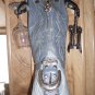 Gray Cowboy Boot Wine Tote (A.W. #23) Custom Made