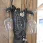 Black and Gray Cowboy Boot Wine Tote (A.W.#24) Custom Made