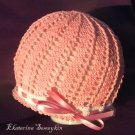 crochet baby girl hat