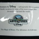 ADVENTURES BY DISNEY TRAVEL PIN MIP