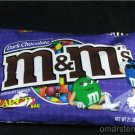 DARK CHOCOLATE  M&M'S 1.208 KILO 2 LARGE BAGS