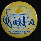 DISNEYLAND WALT'S 100TH BIRTHDAY PIN 2001