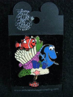 FINDING NEMO CLOISONNE PIN NEW