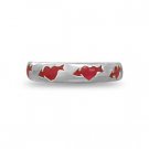 Toe Ring with Heart and Arrow Design #9086