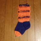 Handcrafted/Hand Made Heritage Knit Stocking - "Tiger Time" (Item#33) Handcrafted/Hand Made Heritage Knit Stocking - "Tiger Time" (Item#33)