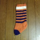 Handcrafted/Hand Made Heritage Knit Stocking - "Tiger Time 2" (Item#34)