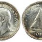 1953 Canadian 10 cent coin
