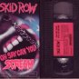 Rare!! SKID ROW 1990 OH SAY CAN YOU SCREAM vhs VIDEO