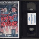 WEEKEND OF HORRORS 1986 Robert Englund WES CRAVEN VHS