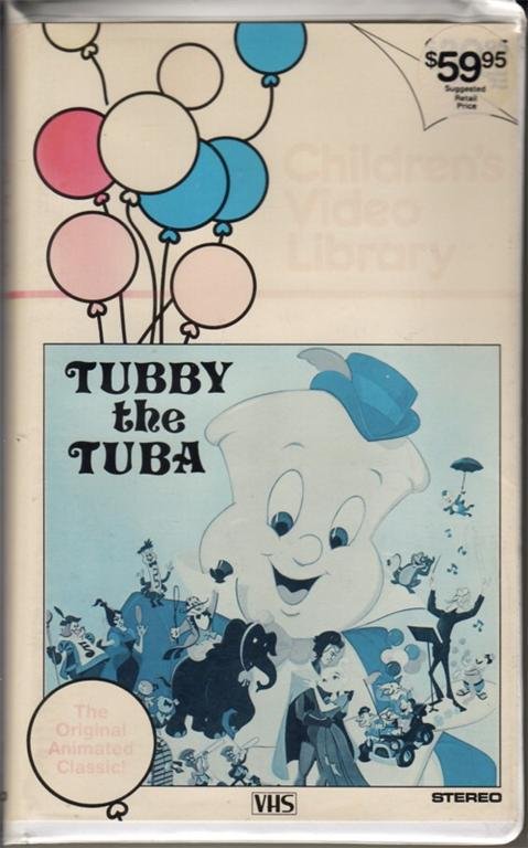 TUBBY THE TUBA 1977 Rare 81 MIN Animated MUSICAL 1983 CHILDREN'S VIDEO ...