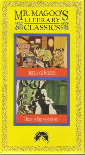 MR. MAGOO'S LITERARY CLASSICS NEW Sherlock Holmes & Dr Frankenstein MISTER MAGOO