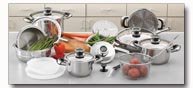 Chef's Secret 22pc Super Set with T304 Stainless Steel