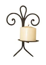 Le Fleur Wrought Iron Wall Sconce