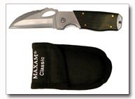 Maxam Stainless Steel Liner Lock Knife