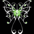 Black and green Butterfly