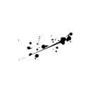 Black Paint Splatter