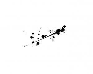 Black Paint Splatter