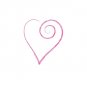 Pink Swirl Heart