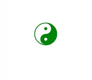 Yin Yang - Green