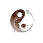 Brown Leafy Yin Yang