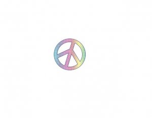 Tilted Peace Sign