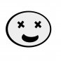 Knock out smiley