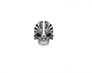 Sun Burst Skull