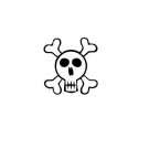Long Skull and Cross bone
