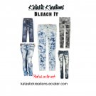 Design It "Bleach It" Instructional Text